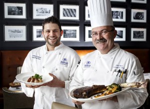 Chef John Reis and Chef Anthony Bianco together at 1700 Degrees Steakhouse in Harrisburg, PA